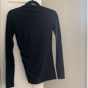 Modern Citizen Rouched Asymmetrical Long Sleeve Top